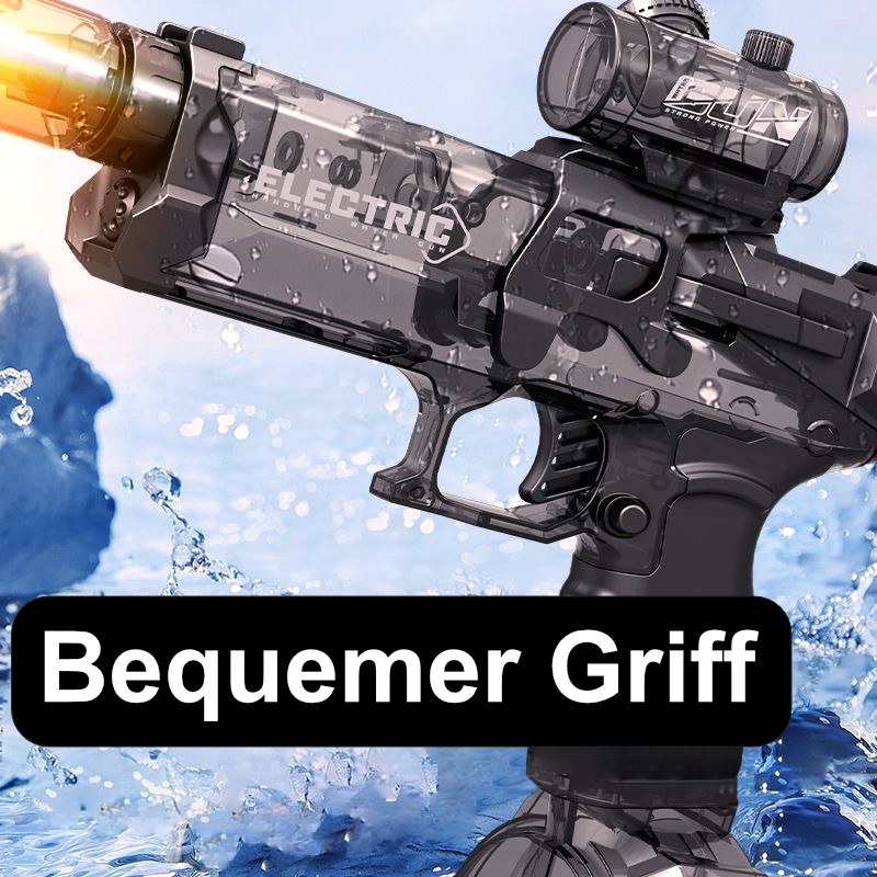HydroBlaster X – Die ultimative elektrische Wasserpistole für coole Wasserschlachten!