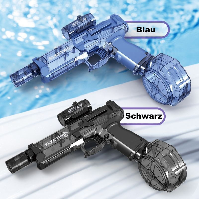 HydroBlaster X – Die ultimative elektrische Wasserpistole für coole Wasserschlachten!